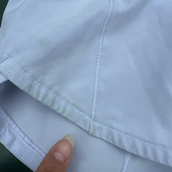 Lululemon Speed Up Short Long 4" Updated Fit In Serene Blue. Size 6 Tall. - Picture 3 of 16